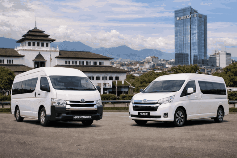 perbedaan Hiace Commuter dan Hiace Premio