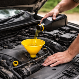 telat ganti oli mobil