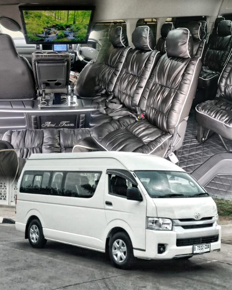 Hiace untuk wisata di Bandung